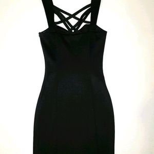 Guess Black Bodycon Cocktail Dress